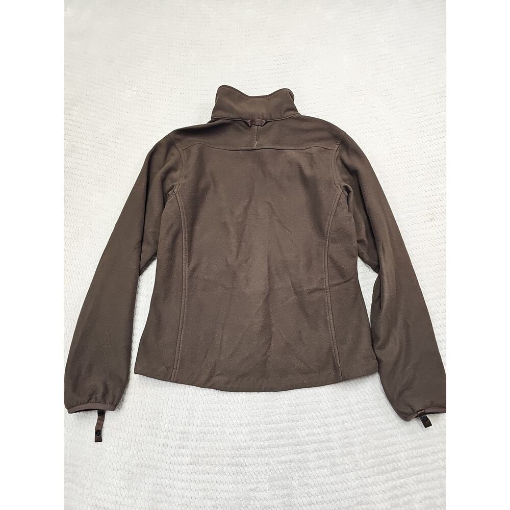 The Northface Jacket Womens Small Brown Fleece Full Zip - Picture 7 of 8